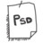 file psd Icon